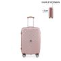 Valise cabine rigide Spring 2.0 Extensible Rose gold