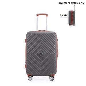 Valise rigide M Spring 2.0 67 cm Extensible Anthracite