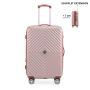 Valise rigide L Spring 2.0 77 cm Extensible Rose gold