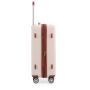 Lot de 3 valises rigides Spring 2.0 Extensibles 55, 67 et 77 cm Crème