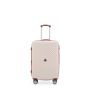 Lot de 3 valises rigides Spring 2.0 Extensibles 55, 67 et 77 cm Crème