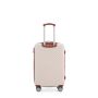 Lot de 3 valises rigides Spring 2.0 Extensibles 55, 67 et 77 cm Crème
