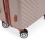 Lot de 3 valises rigides Spring 2.0 Extensibles 55, 67 et 77 cm Champagne