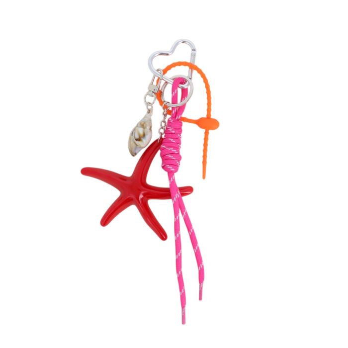 Grigri de sac Etoile de mer Rouge