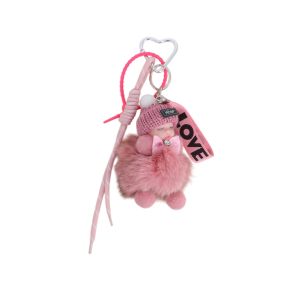 Grigri de sac Poupée Rose
