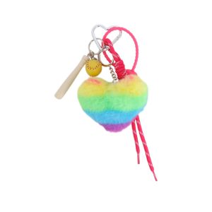 Grigri de sac Coeur Tout Doux Multicolore