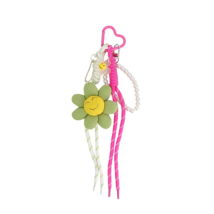 Grigri de sac Fleur Moelleuse Vert