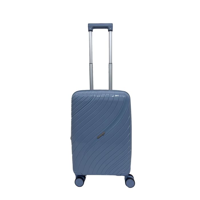 Valise cabine rigide PP 2.0 55.5 cm Extensible Bleu
