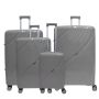 Lot de 4 valises rigides PP 2.0 55.5, 65.5, 76 et 85 cm Beige