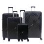 Lot de 4 valises rigides PP 2.0 55.5, 65.5, 76 et 85 cm Black