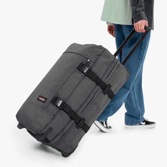 Sac de voyage à roues Tranverz M Black Denim