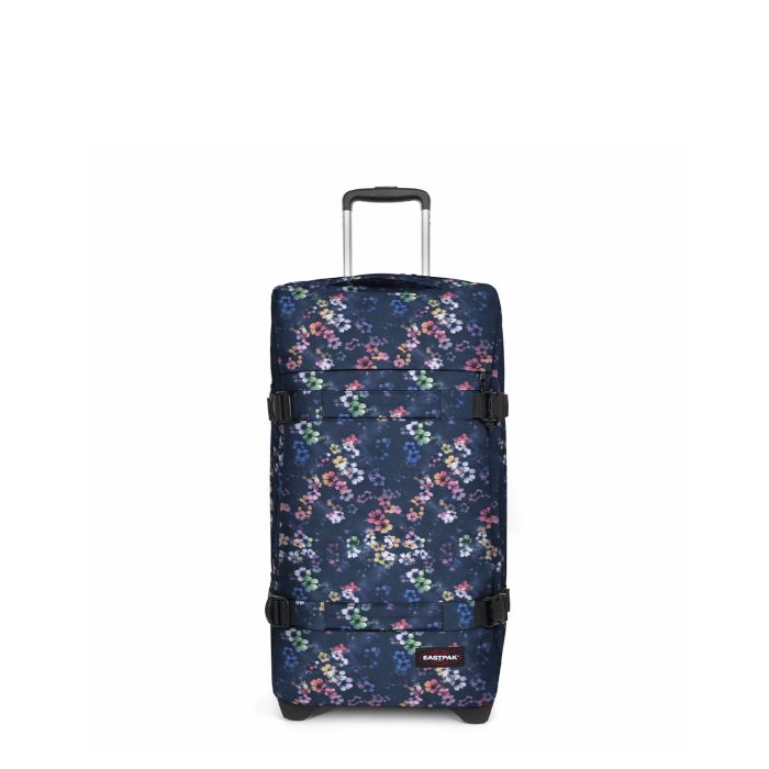 Valise souple Transit'R M 67 cm Flora Fade Navy