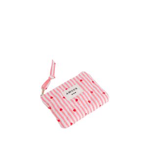 Porte monnaie 11 cm Coeur Rouge