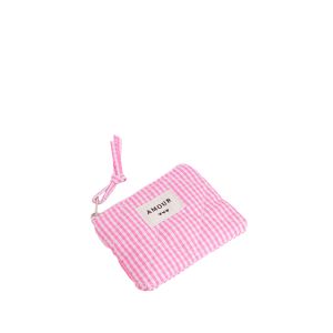 Porte monnaie 11 cm Vichy Rose