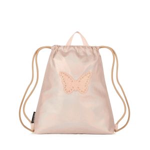Sac de sport Gym Bag Pink Iridescent Butterfly