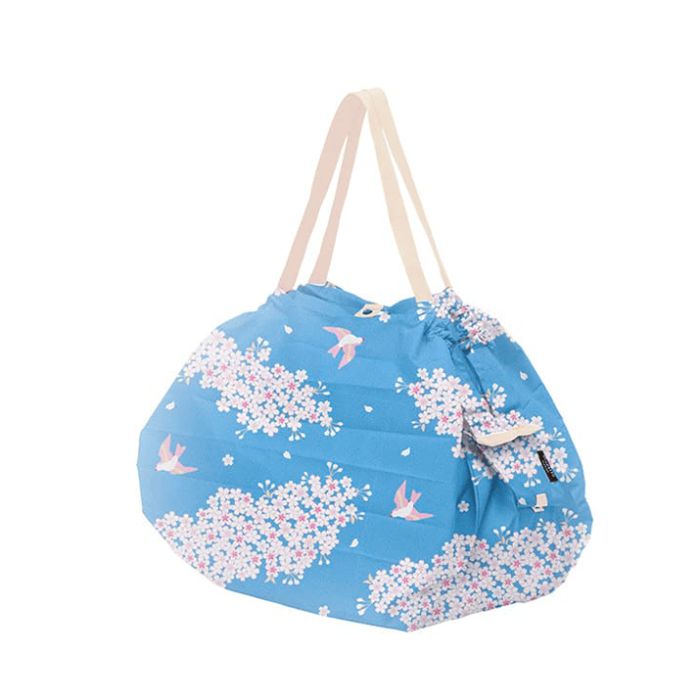 Sac pliable Shupatto Moyen 35 cm Hana Ni Tori