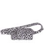 Sac banane Harry 24 cm Leopard Lilas