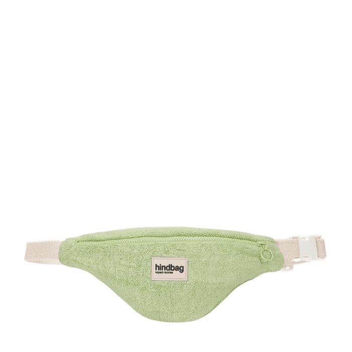 Sac banane enfant Augustin Eponge 27 cm Vert Amande
