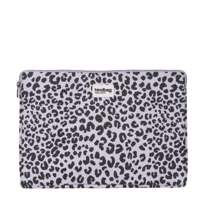 Housse ordinateur Ava S 13 pouces Leopard Lilac
