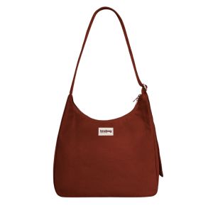 Sac bandoulière Claire 36 cm Chocolat