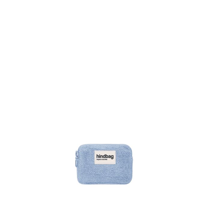 Porte monnaie Lili Eponge 13 cm Bleu Nuage