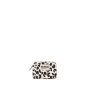 Porte monnaie Lili 13 cm Leopard Ecru