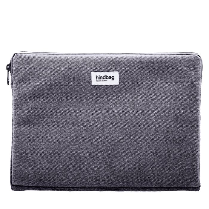 Housse ordinateur Ava M 15 pouces Denim Gris