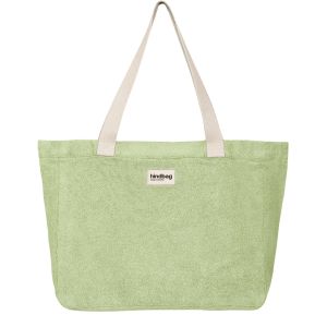 Sac shopping Claude Eponge 40cm Vert Amande