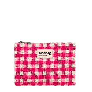 Pochette Ema 25 cm Vichy Rose