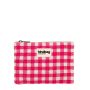 Pochette Ema 25 cm Vichy Rose