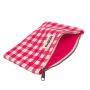 Pochette Ema 25 cm Vichy Rose