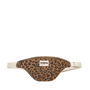 Sac banane Olivia 32 cm Leopard Cannelle