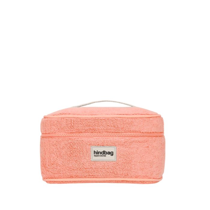 Trousse de toilette Gaspard Eponge 25 cm Rose Corail