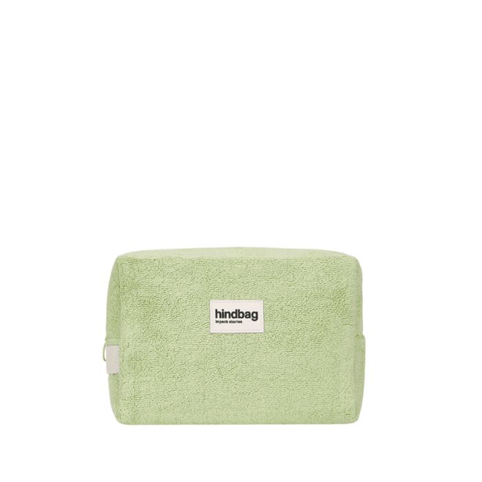 Trousse de toilette Léon Eponge 22 cm Vert Amande