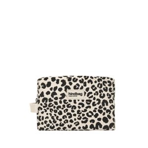 Trousse de toilette Léon 22 cm Leopard Ecru