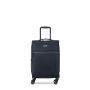 Valise cabine souple Brochant 3 Extensible 55 cm Bleu Marine