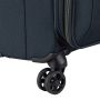 Valise cabine souple Brochant 3 Extensible 55 cm Bleu Marine