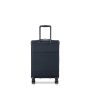 Valise cabine souple Brochant 3 Extensible 55 cm Bleu Marine