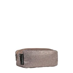 Trousse Double Paillettes 21 cm Cuivre