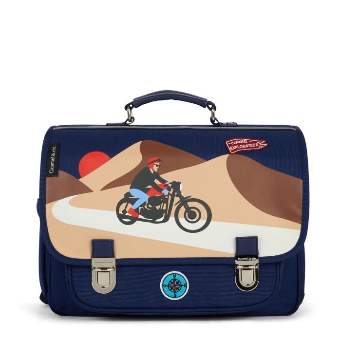 Cartable Rallye Explorer 38 cm Bleu
