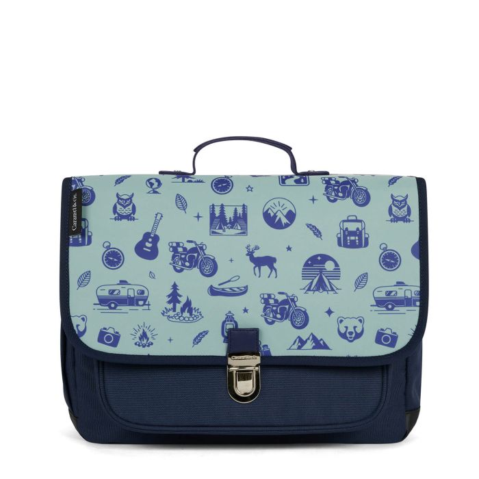 Cartable Blue Wild Trip 38 cm Bleu