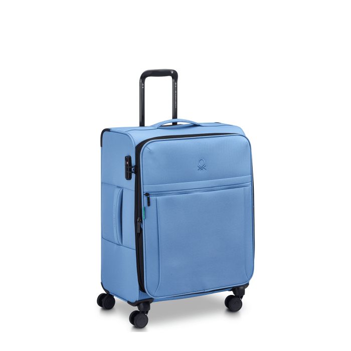 Valise M souple Be Extensible Bleu