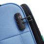 Valise cabine souple Slim Be Extensible Bleu