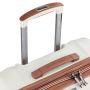 Valise rigide Carrousel 2 Extensible 76.5 cm Off White