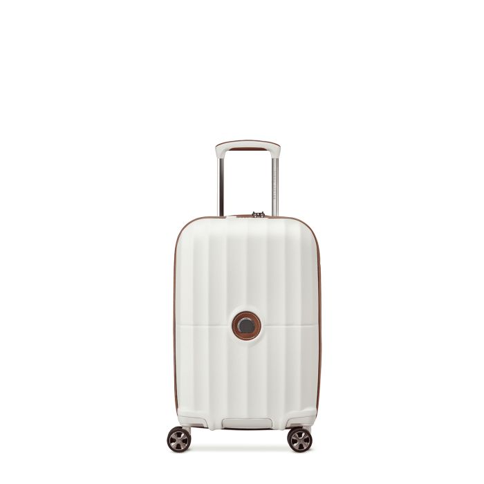 Valise cabine rigide Carrousel 2 Extensible 55 cm Off White
