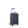 Valise cabine rigide Carrousel 2 Extensible 55 cm Bleu