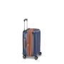 Valise cabine rigide Carrousel 2 Extensible 55 cm Bleu