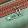 Valise cabine rigide Carrousel 2 Extensible 55 cm Vert Sauge