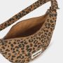 Sac banane Andréa 32 cm Leopard Cannelle
