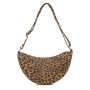 Sac banane Andréa 32 cm Leopard Cannelle